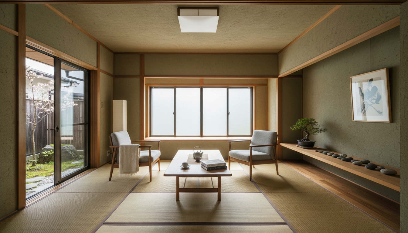 不動産内覧の準備をする様子