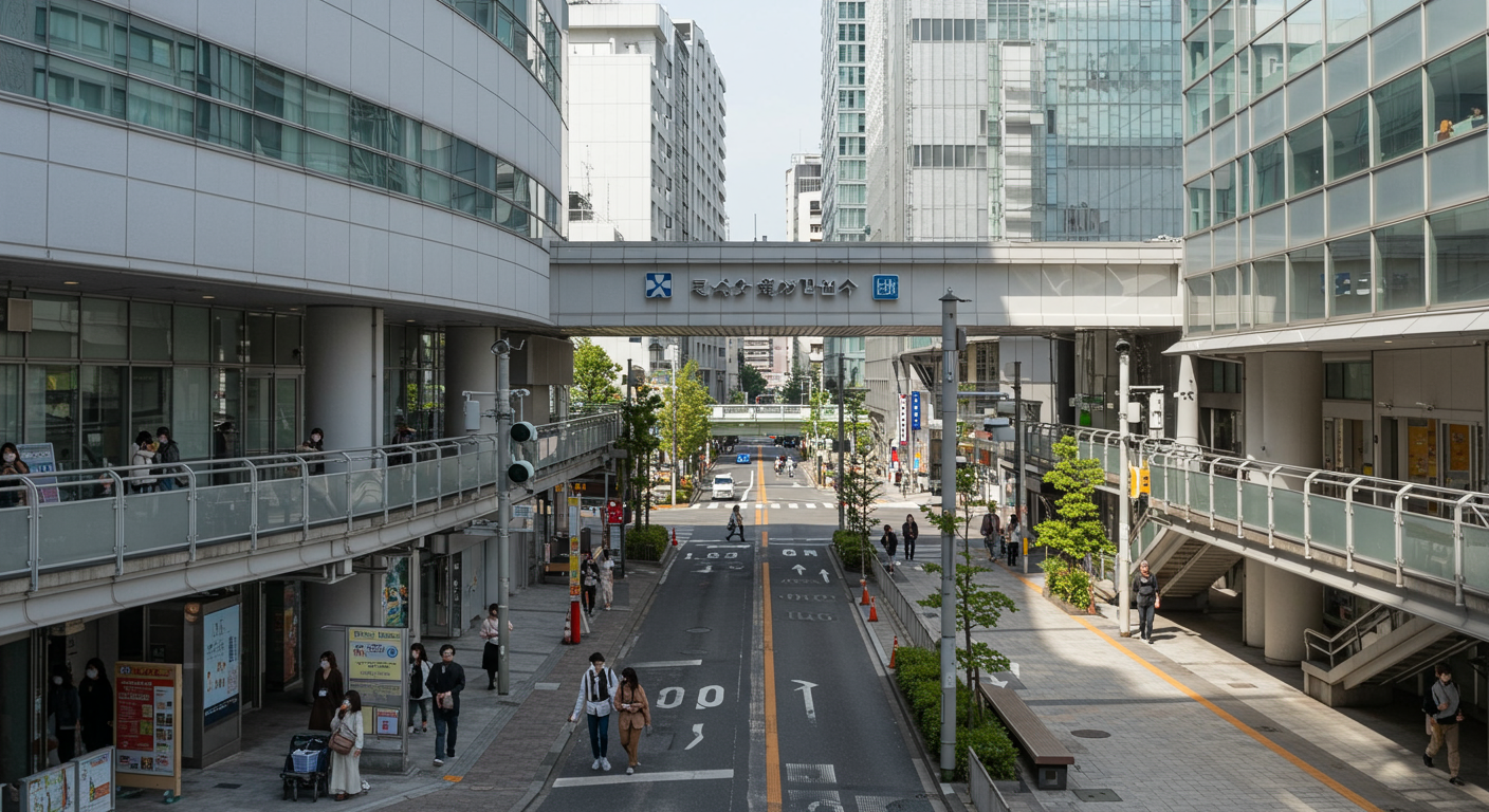 浜松町駅周辺の風景