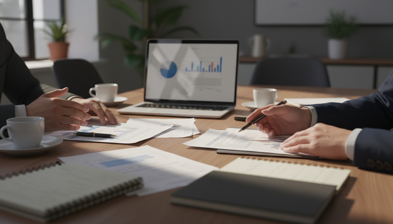 特殊車両通行許可の費用削減を検討する事業者のイメージ