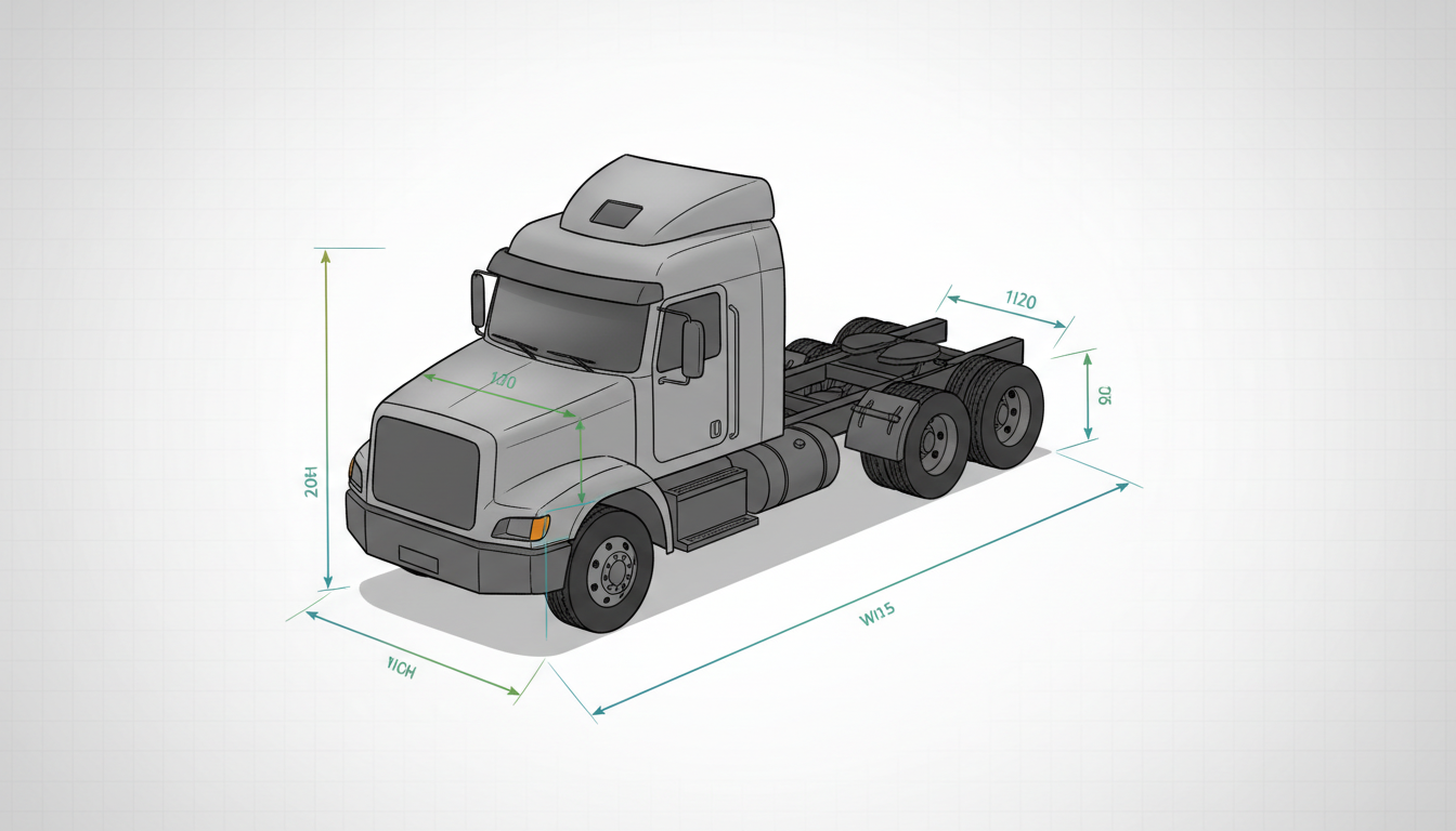 特殊車両の一般的制限値を示す図解