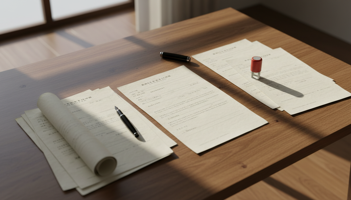 特殊車両通行許可申請に必要な書類一覧