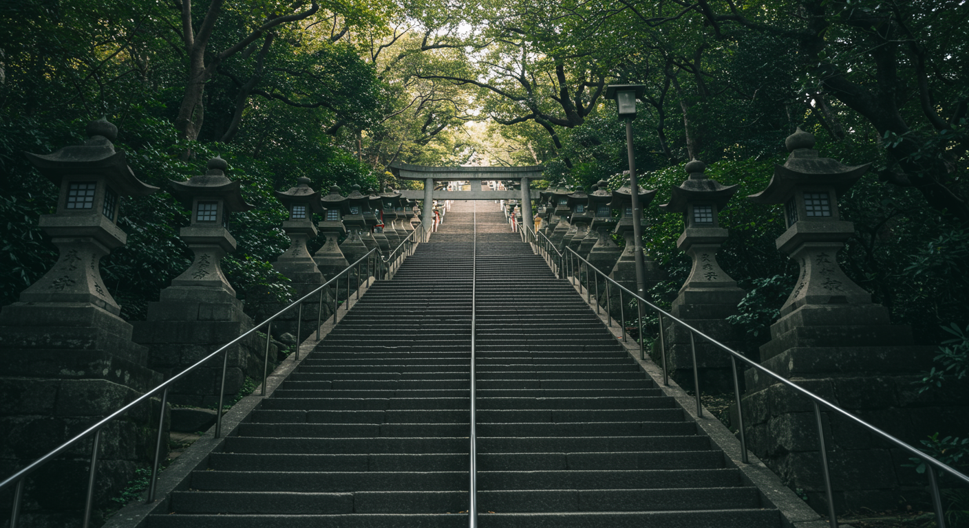 愛宕神社の出世の石段