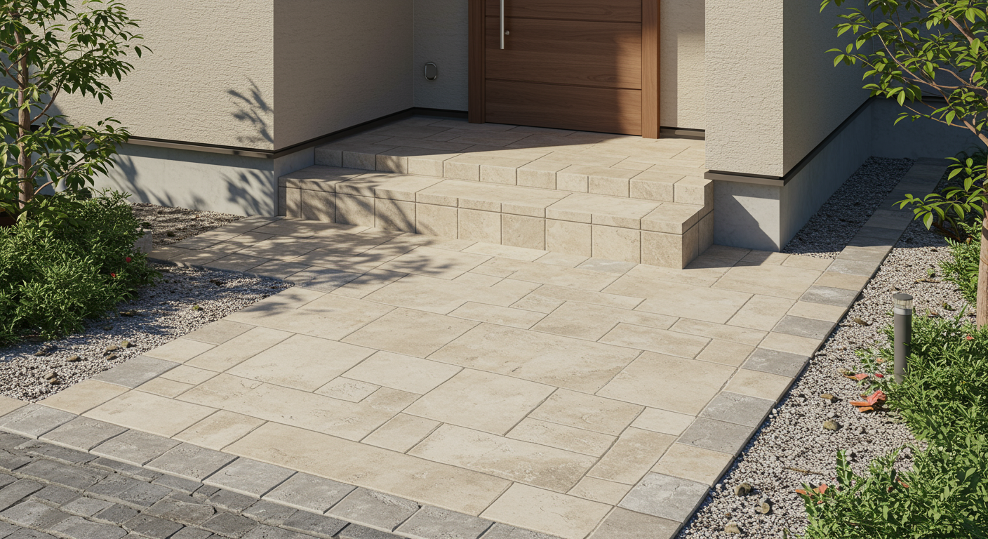 セラミックタイルの施工例