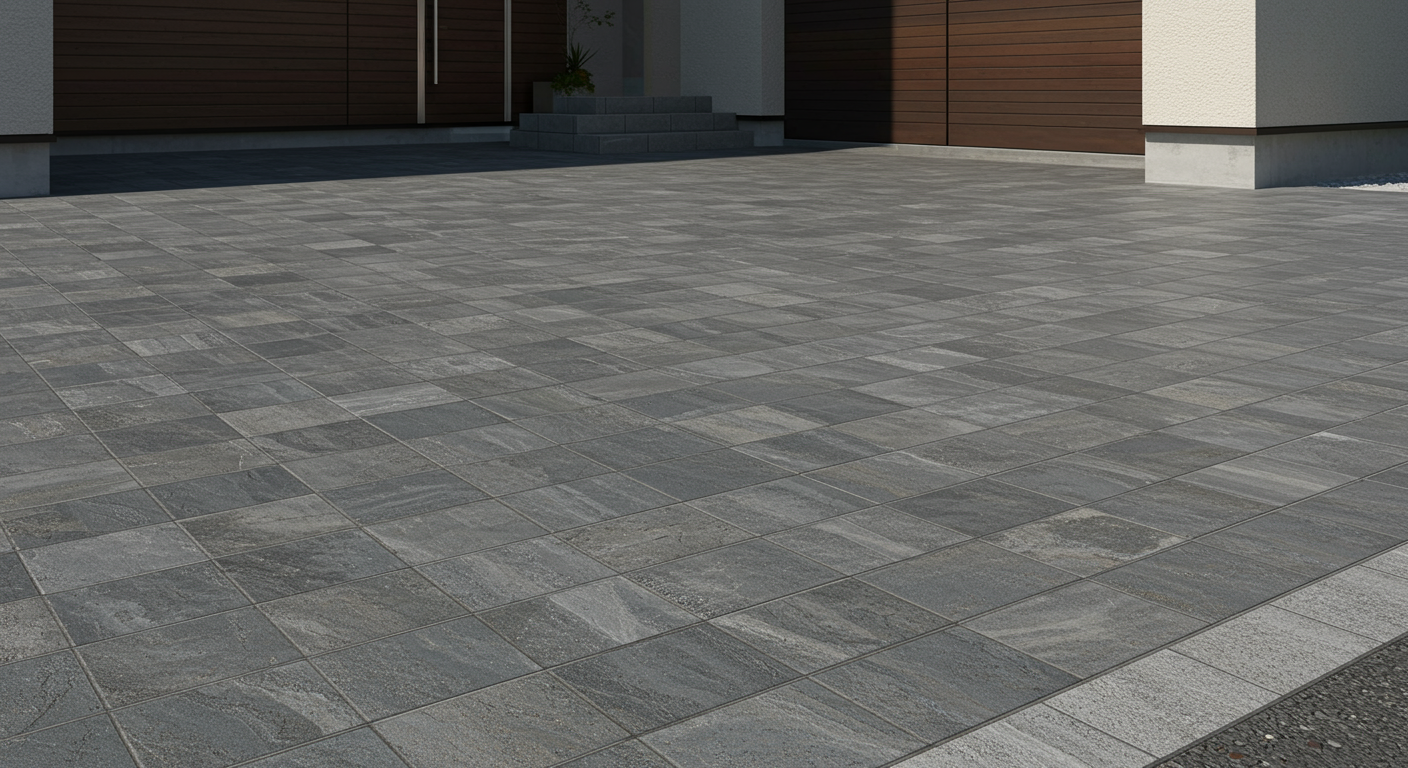 駐車場用の高耐久タイル