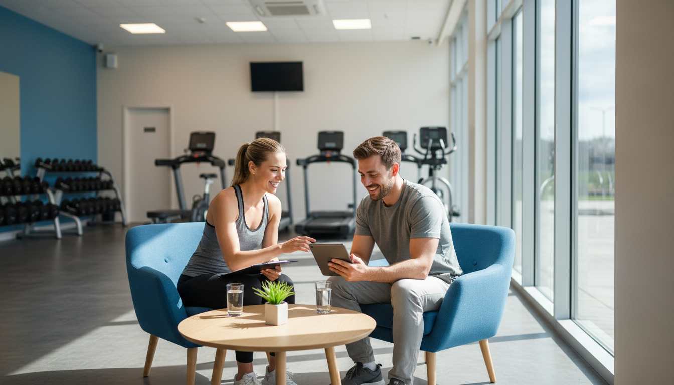 ジムスタッフによる初心者向けオリエンテーション