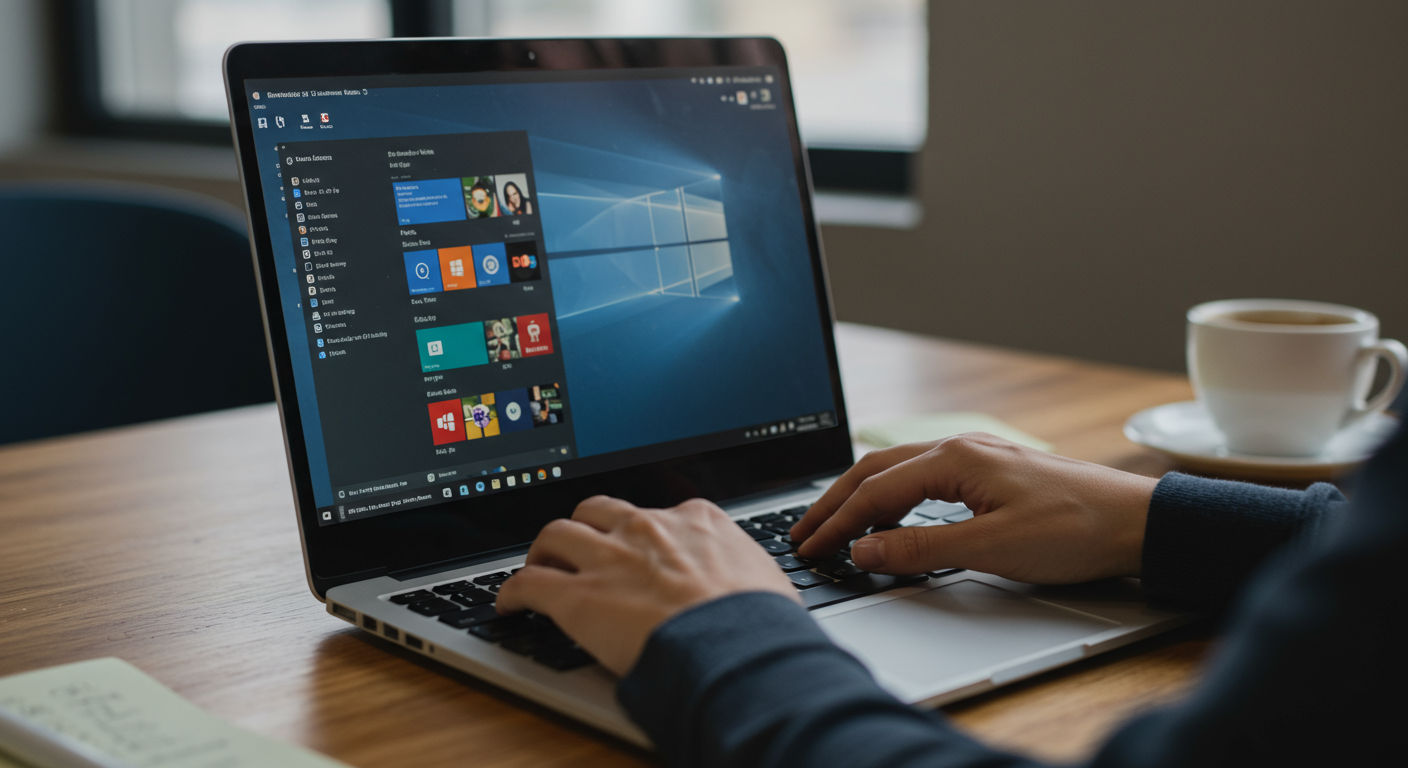 Windows 11のデバイスドライバー手動更新画面