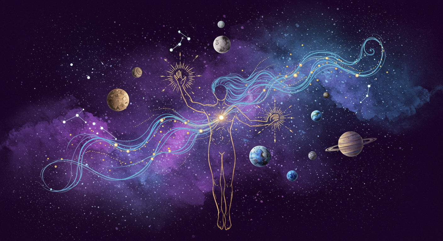 星の力を活用するイメージ図