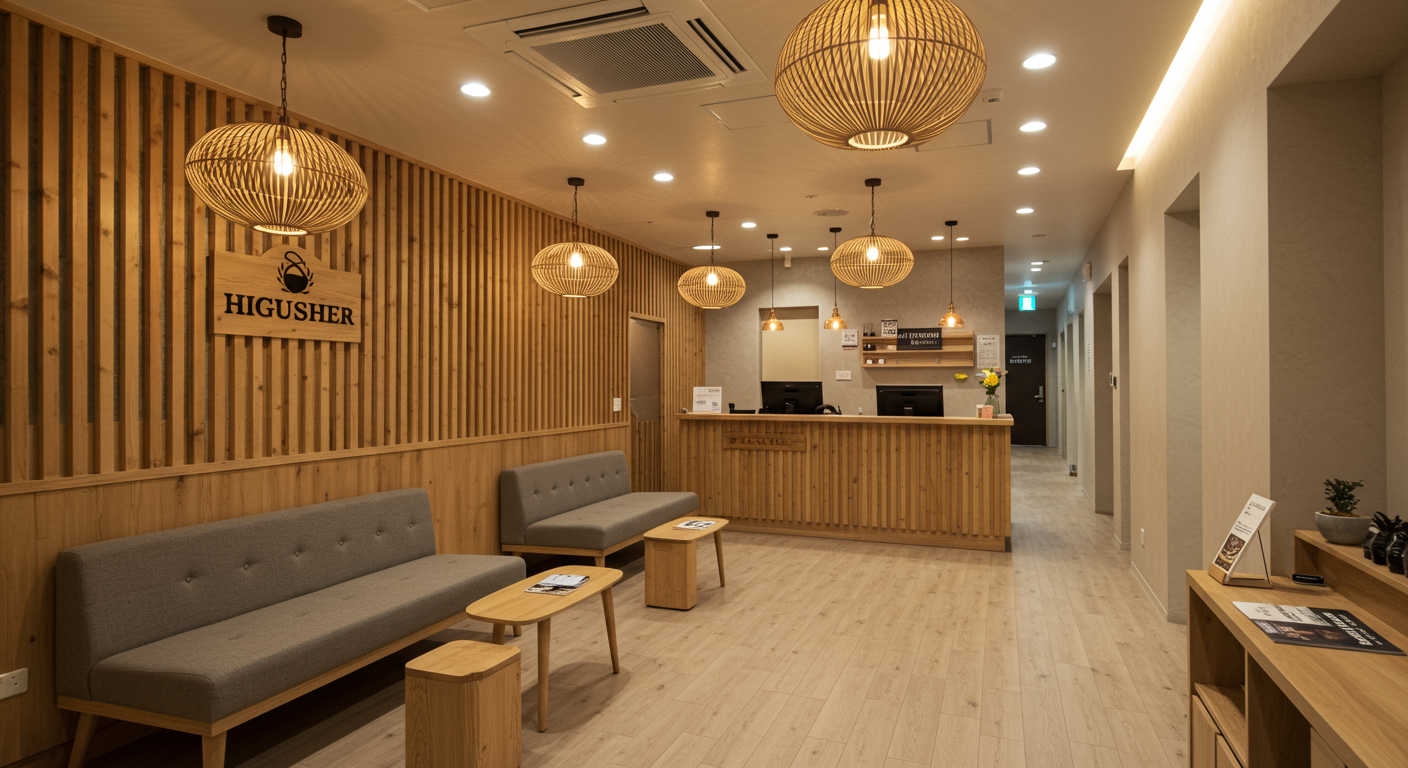 リタスタイル博多店の施設内装と設備