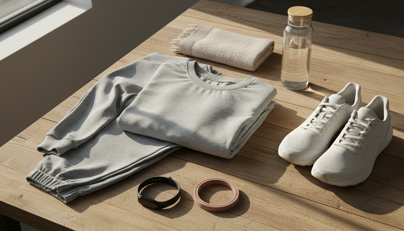 トレーニングウェアとシューズの準備
