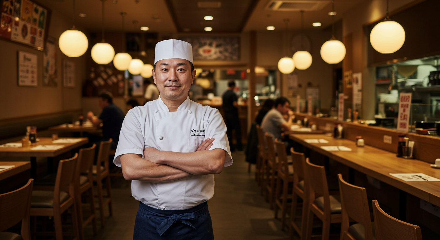 成功した飲食店オーナー