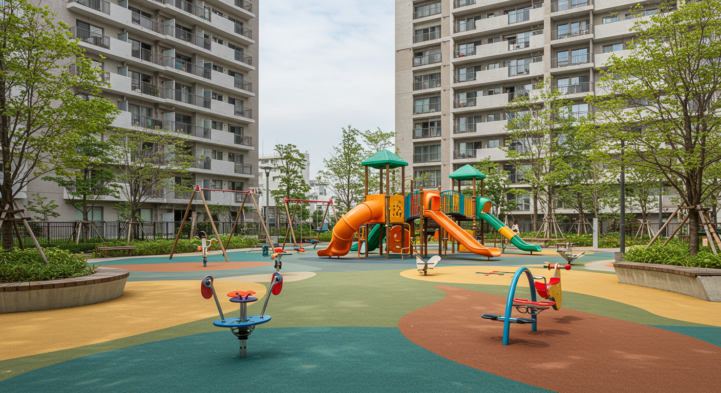 芝浦アイランドの子育て環境と公園
