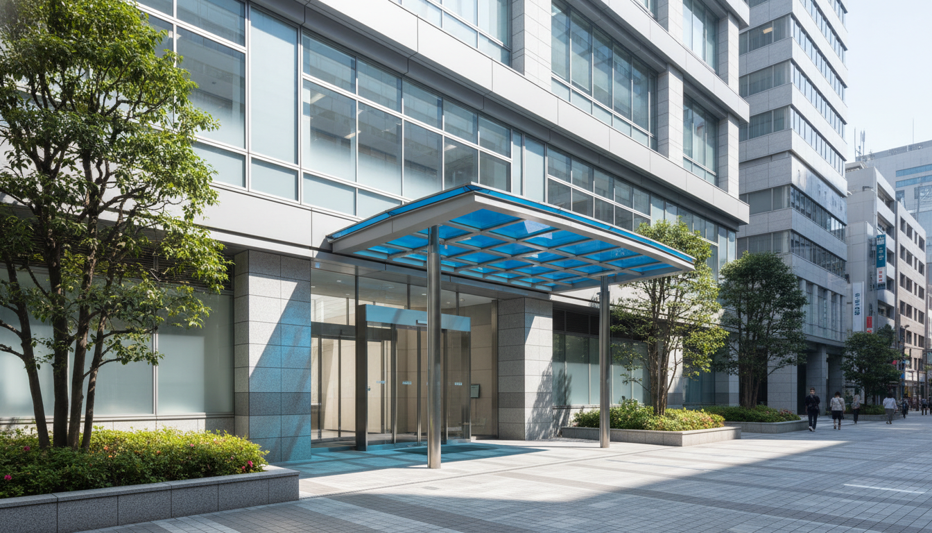 中央区の医療施設と病院の外観