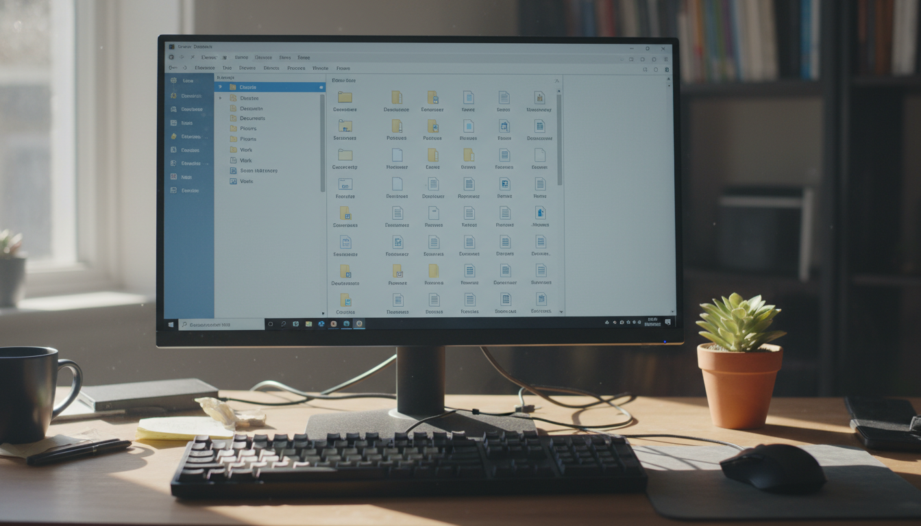 OneDriveフォルダーへのOfficeファイル保存とクラウド同期の様子