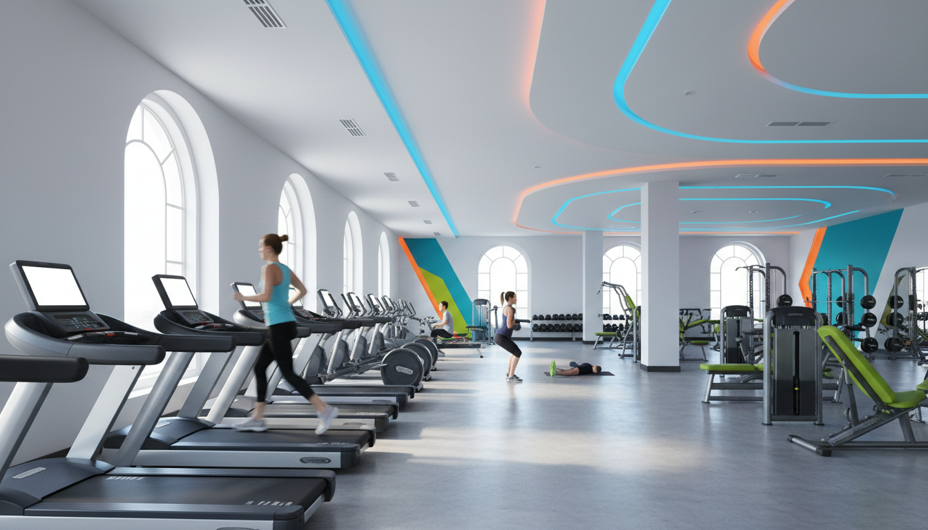 運動する女性のイメージ