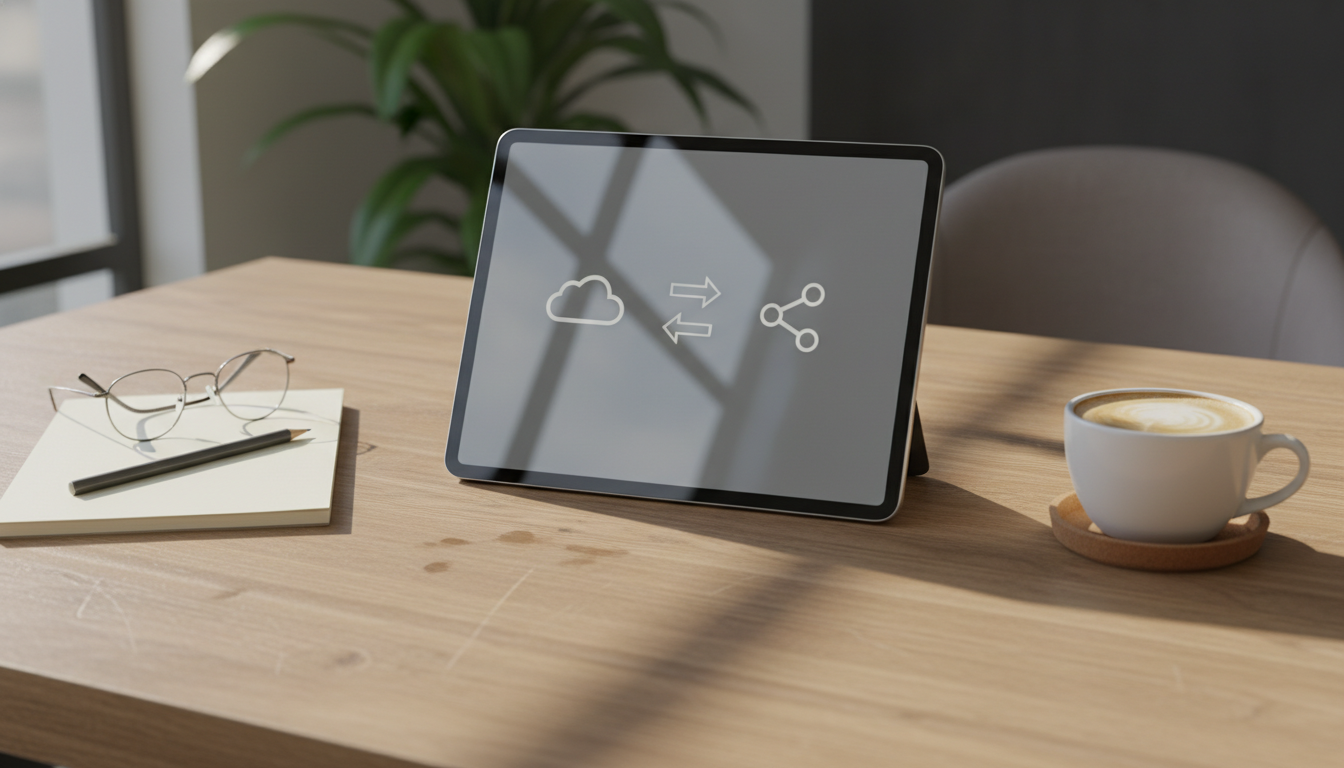 フォーム共有とURL取得の操作画面