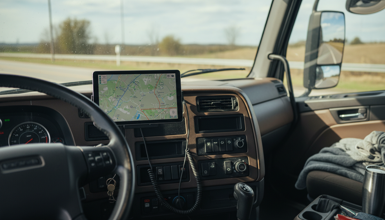 ETC2.0車載器を装着した特殊車両