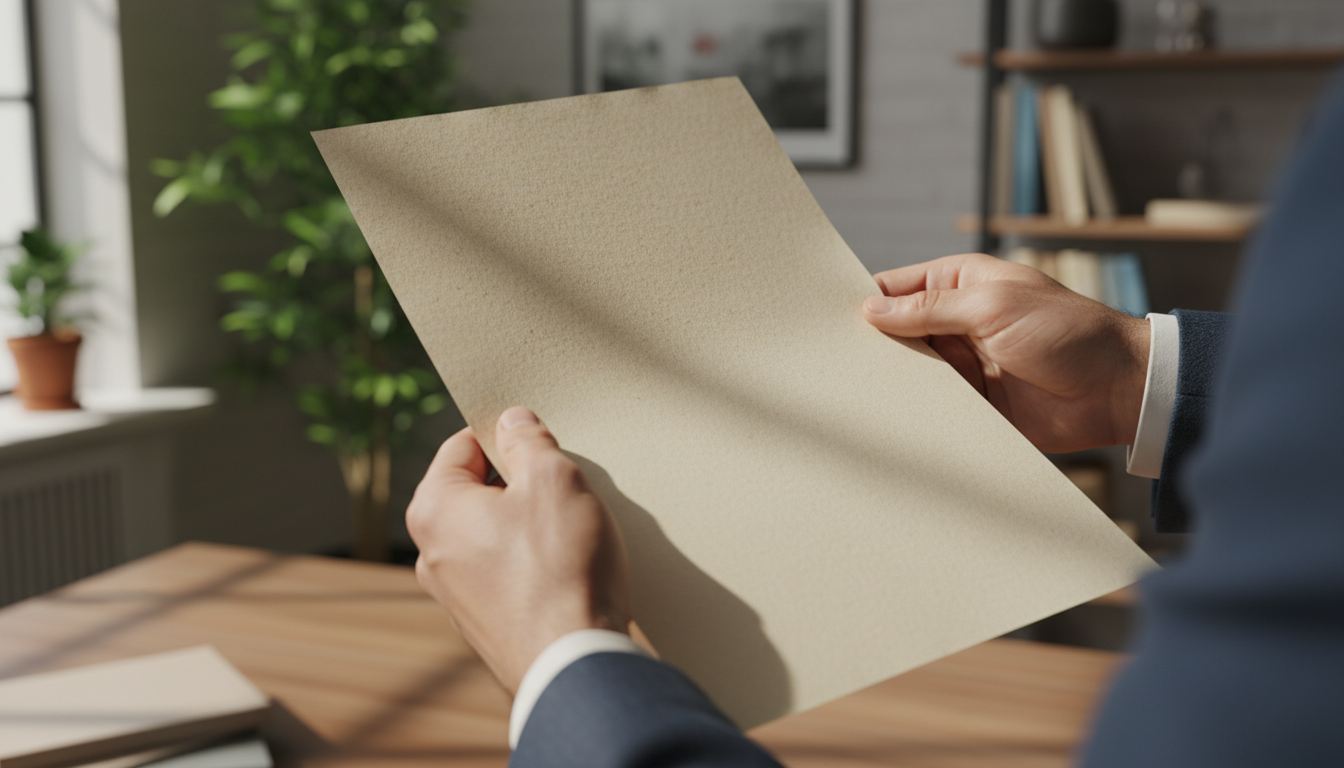 許可証を確認する担当者