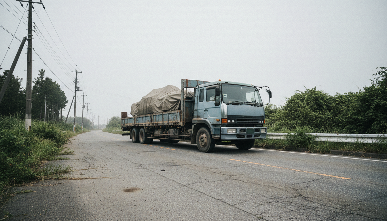 特殊車両通行許可制度の概要と一般的制限値の説明図
