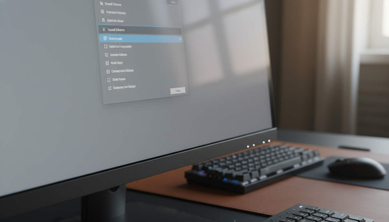 Windows 11 システム音設定 サウンドテーマ変更
