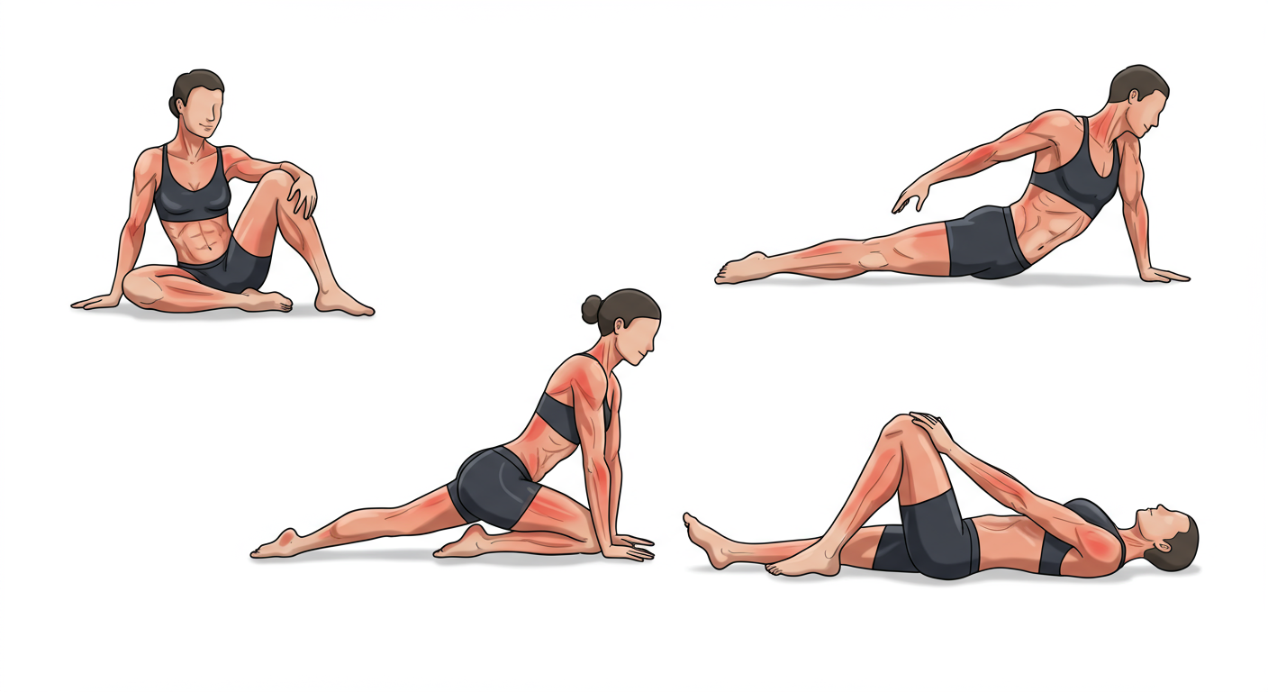 腰痛改善のための簡単なストレッチ方法