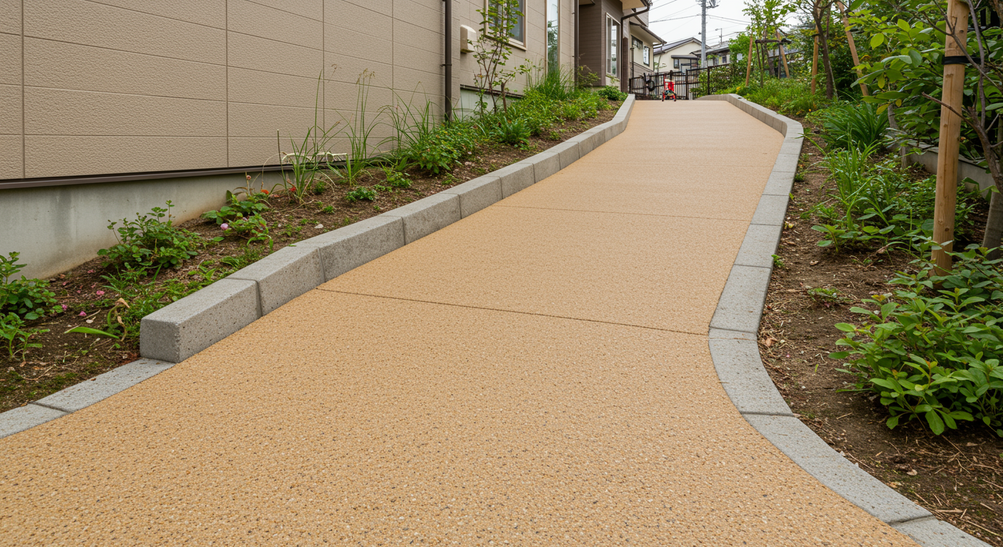 子育て世帯に優しいスロープデザイン