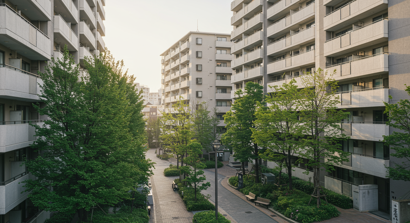 赤坂の高級感ある街並みと緑豊かな環境