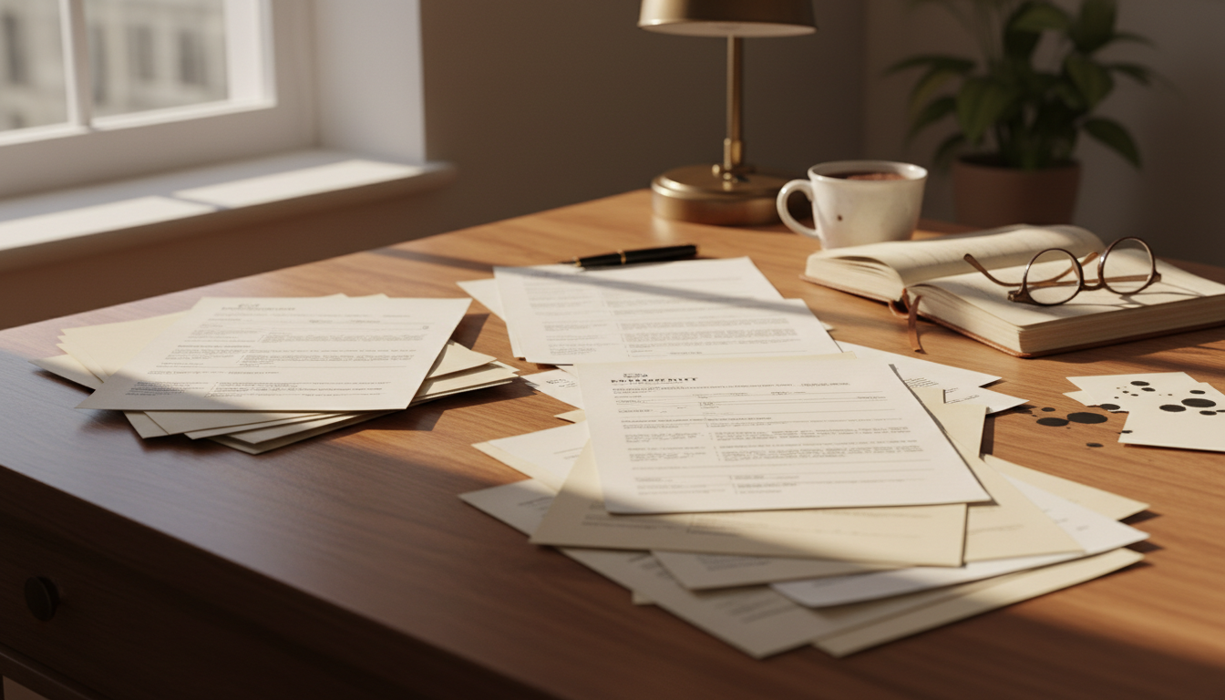 特殊車両通行許可証と納付書のイメージ