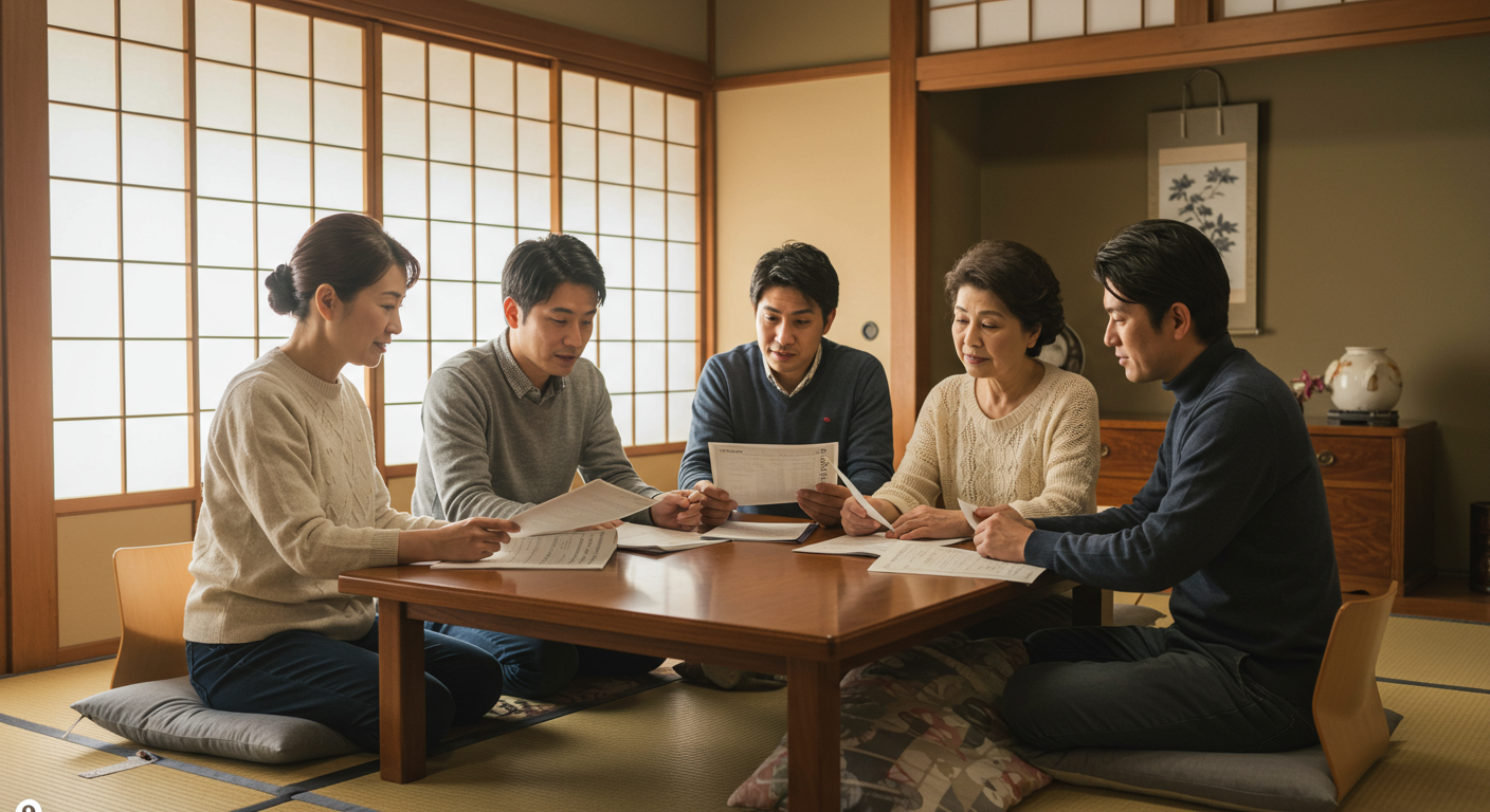 家族会議のイメージ