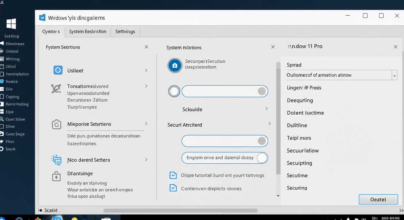 Windows 11 Proの機能制限画面