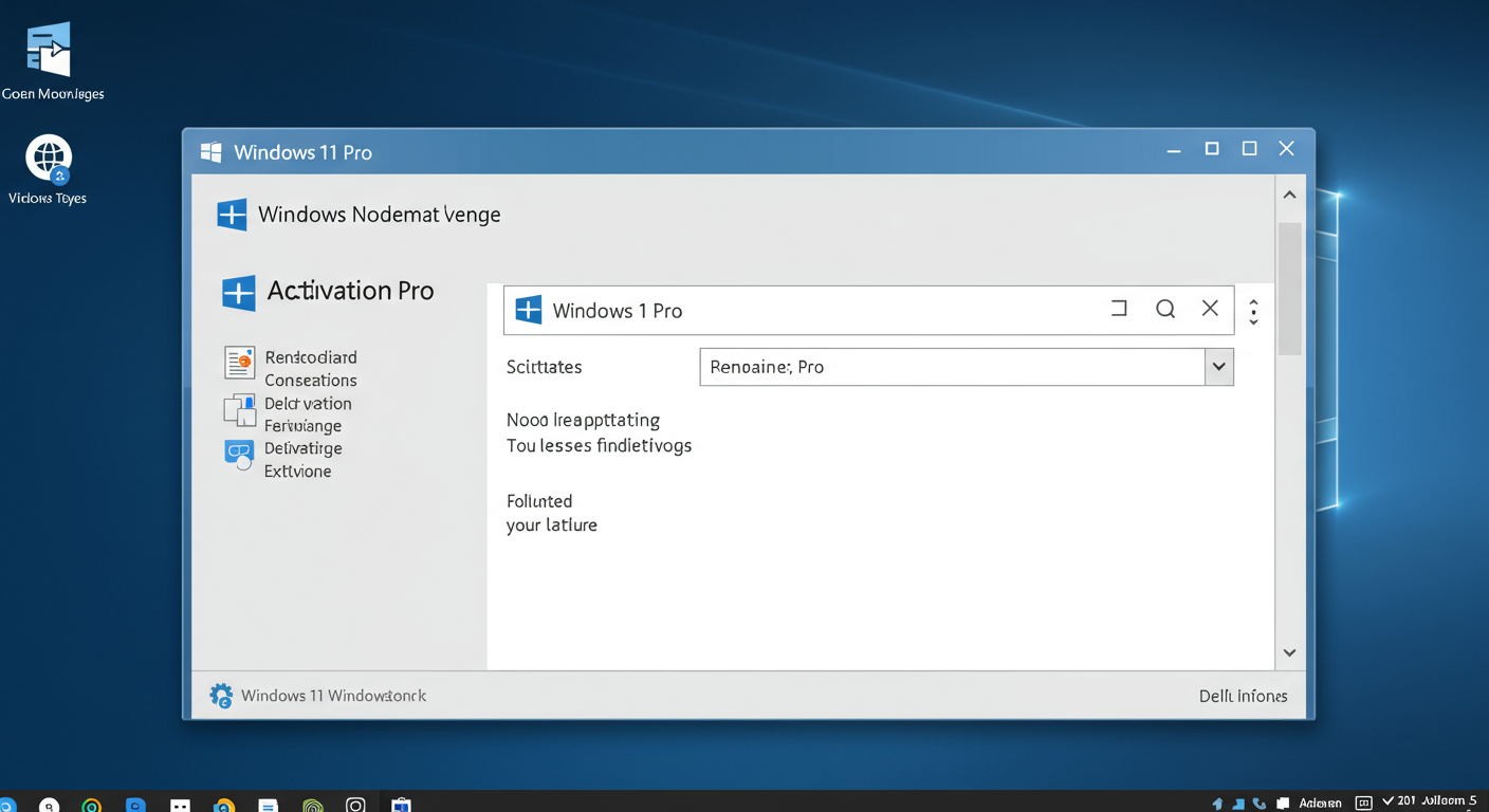 Windows 11 Pro正規ライセンスの有効化画面