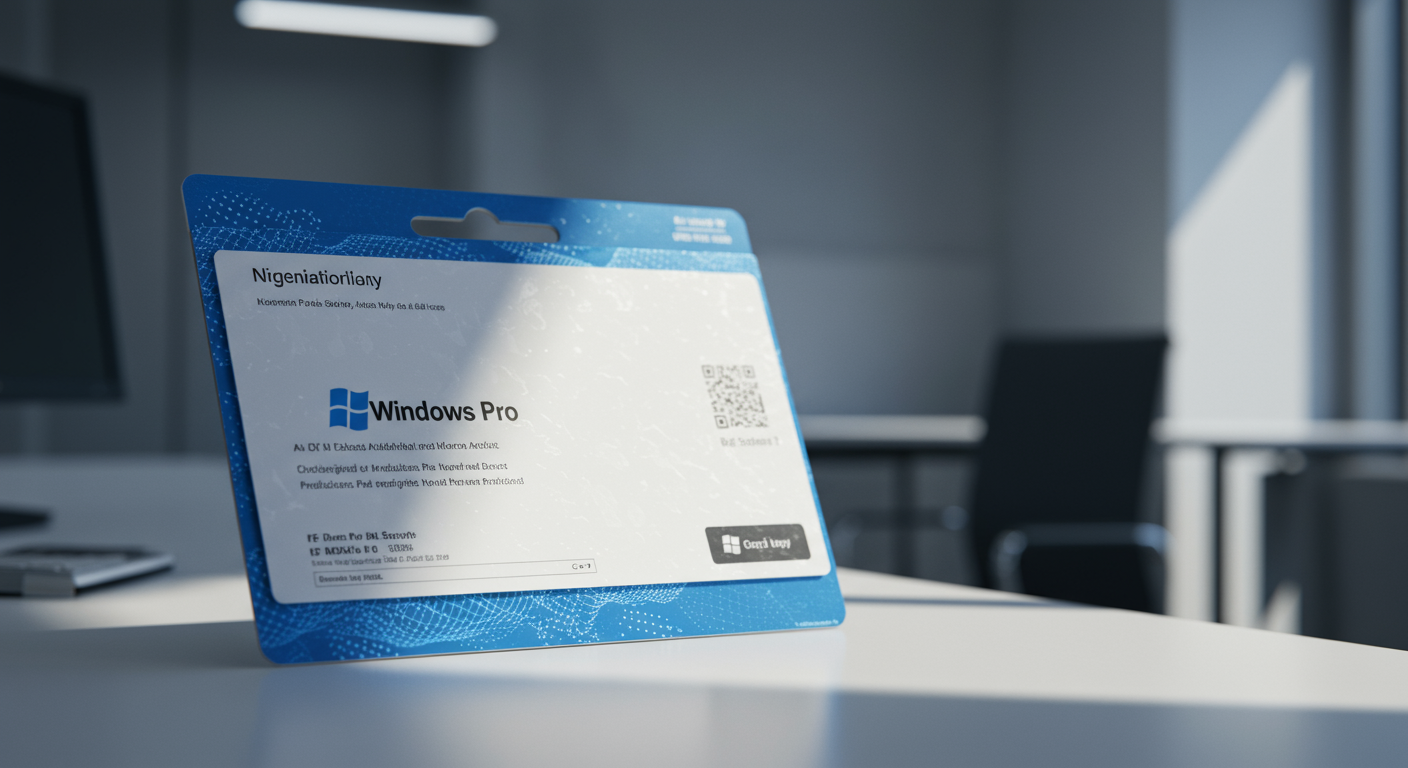 正規品保証付きWindows Proライセンスの例