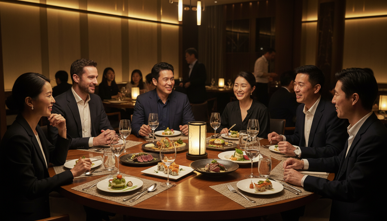 六本木 国際ビジネス 多言語対応 グローバル接待