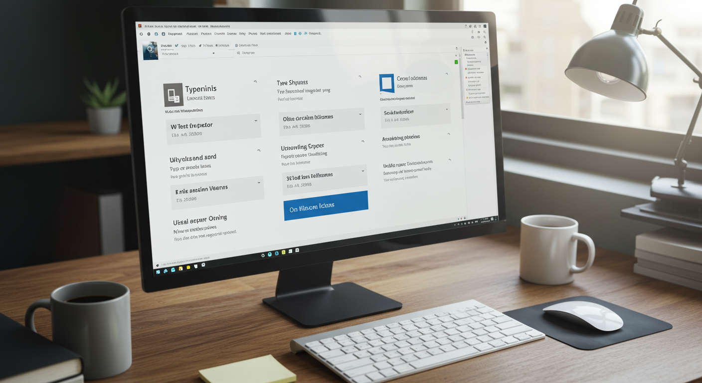 Windows正規ライセンスの種類と特徴を示す様子