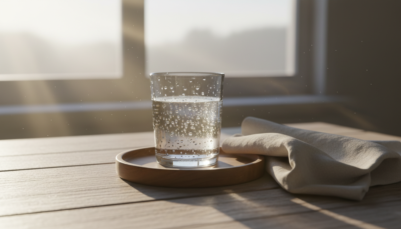 フレイル予防運動後の水分補給と休息のイメージ