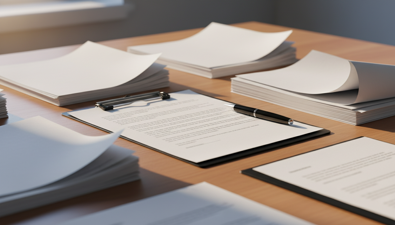 特殊車両通行許可申請に必要な書類一覧と準備のポイント