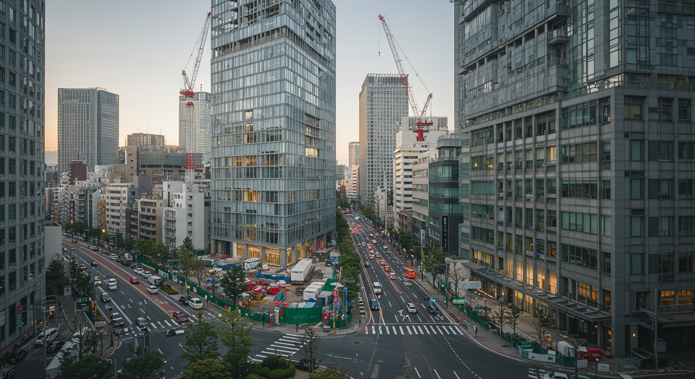 赤坂エリアの再開発と新しい都市景観