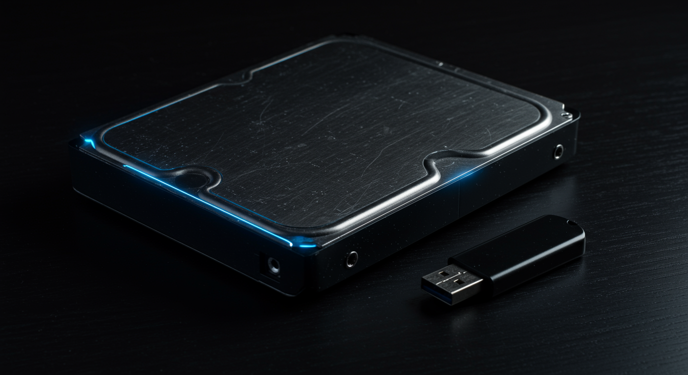 BitLockerで保護されたハードドライブとUSBメモリ