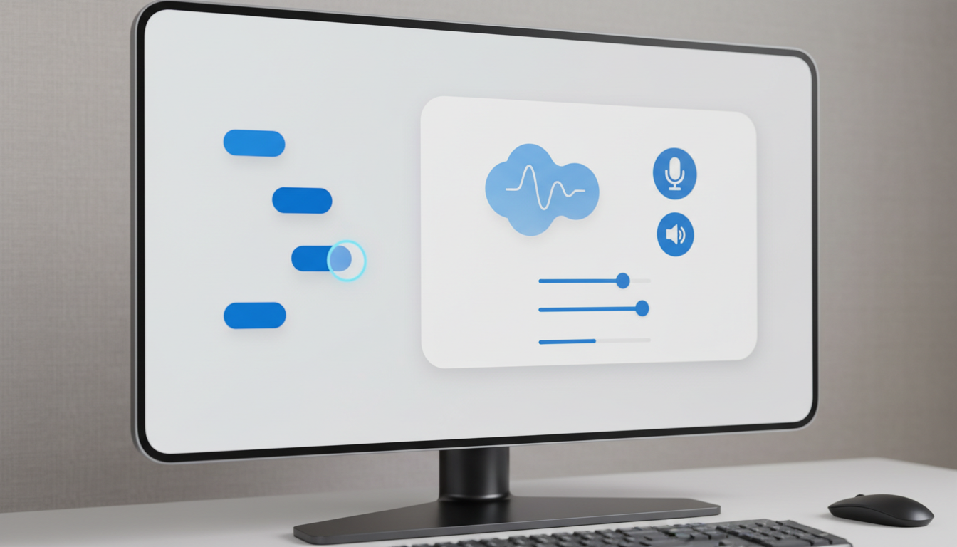 Windows 11 音声認識 セットアップ画面