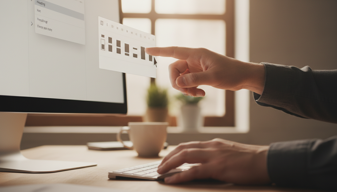 Word見出しスタイル設定の操作画面