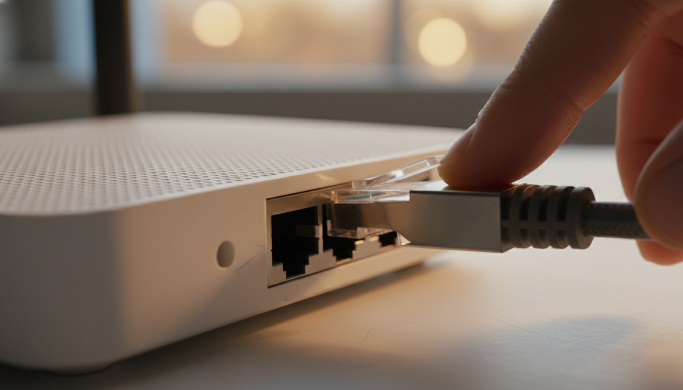 LANケーブル 接続 イーサネット ポート