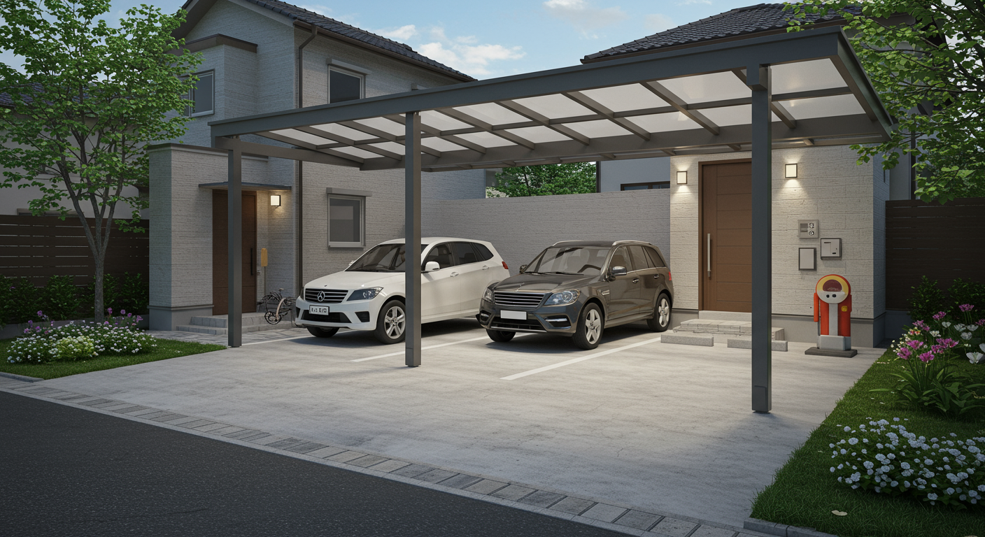 理想的な駐車場・カーポートの設計