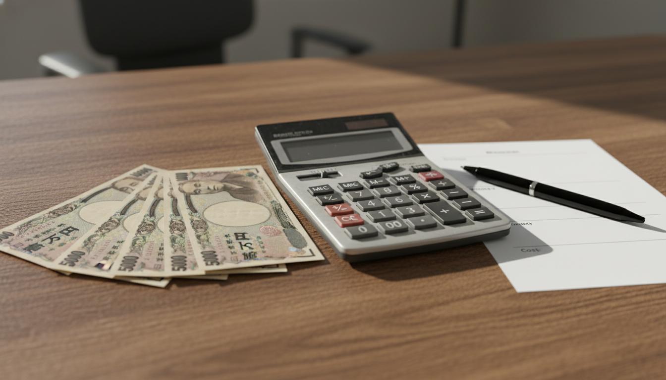 特殊車両通行許可の申請費用計算