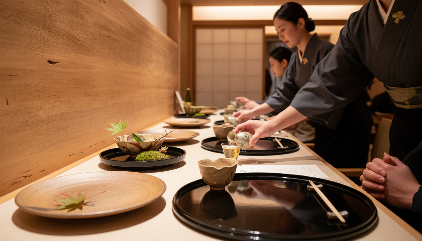 プロフェッショナルなサービススタッフのイメージ