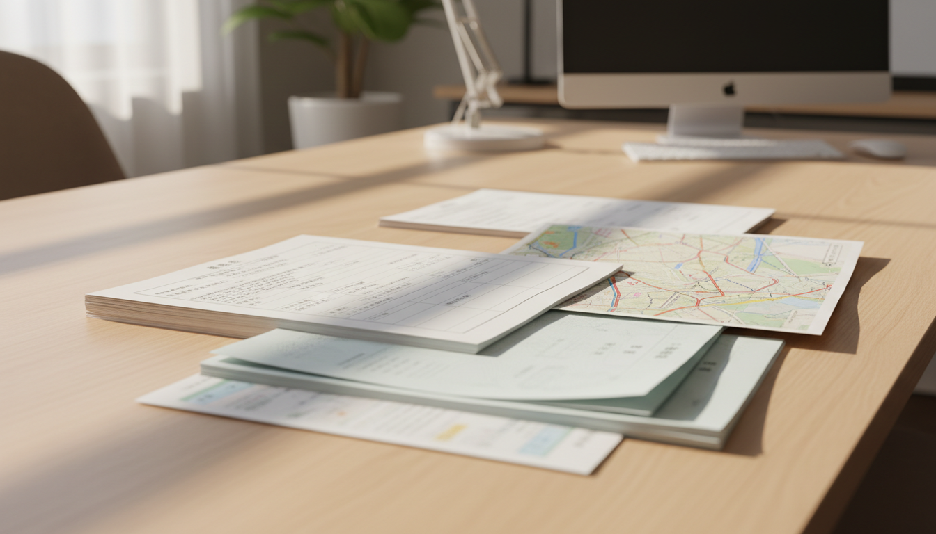 特殊車両申請に必要な書類一式