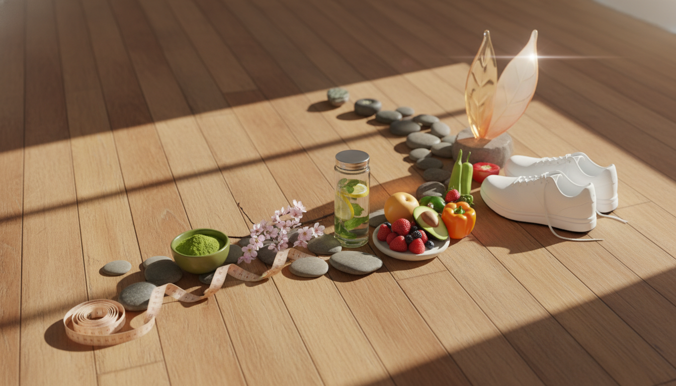 トレーニング効果を実感する女性のビフォーアフター比較イメージ