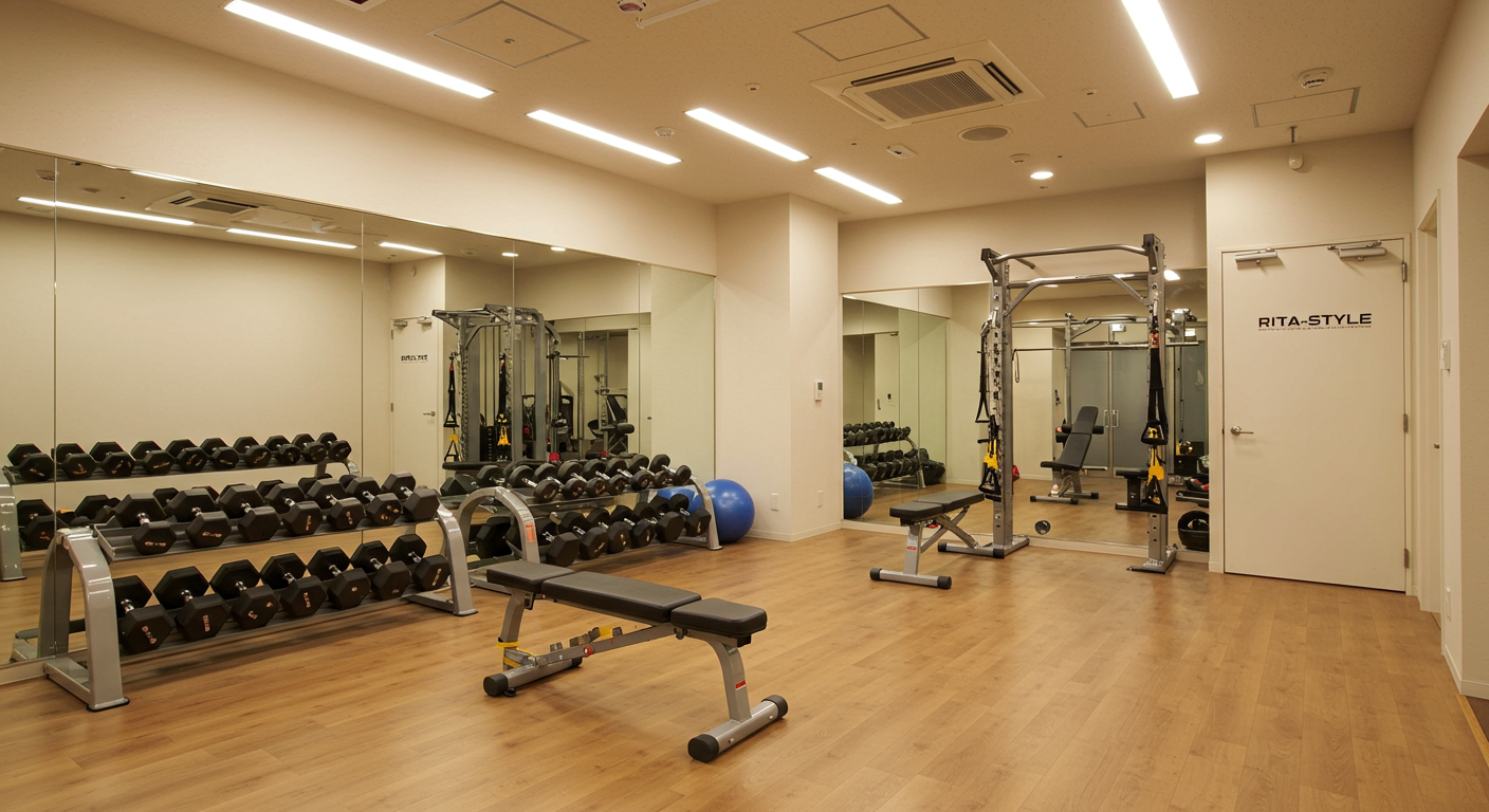 リタスタイルの完全個室トレーニングルーム