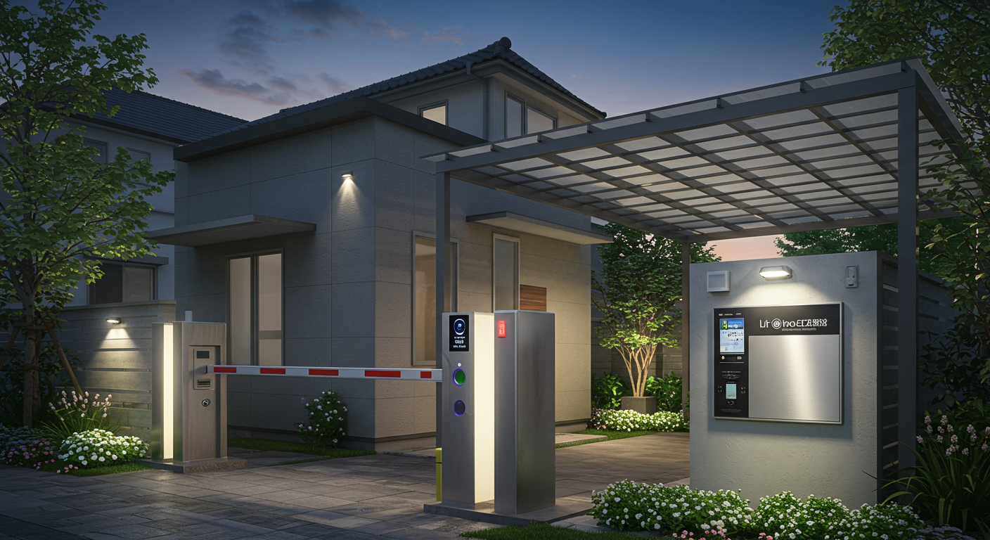 スマートテクノロジーを搭載した最新エクステリアシステム