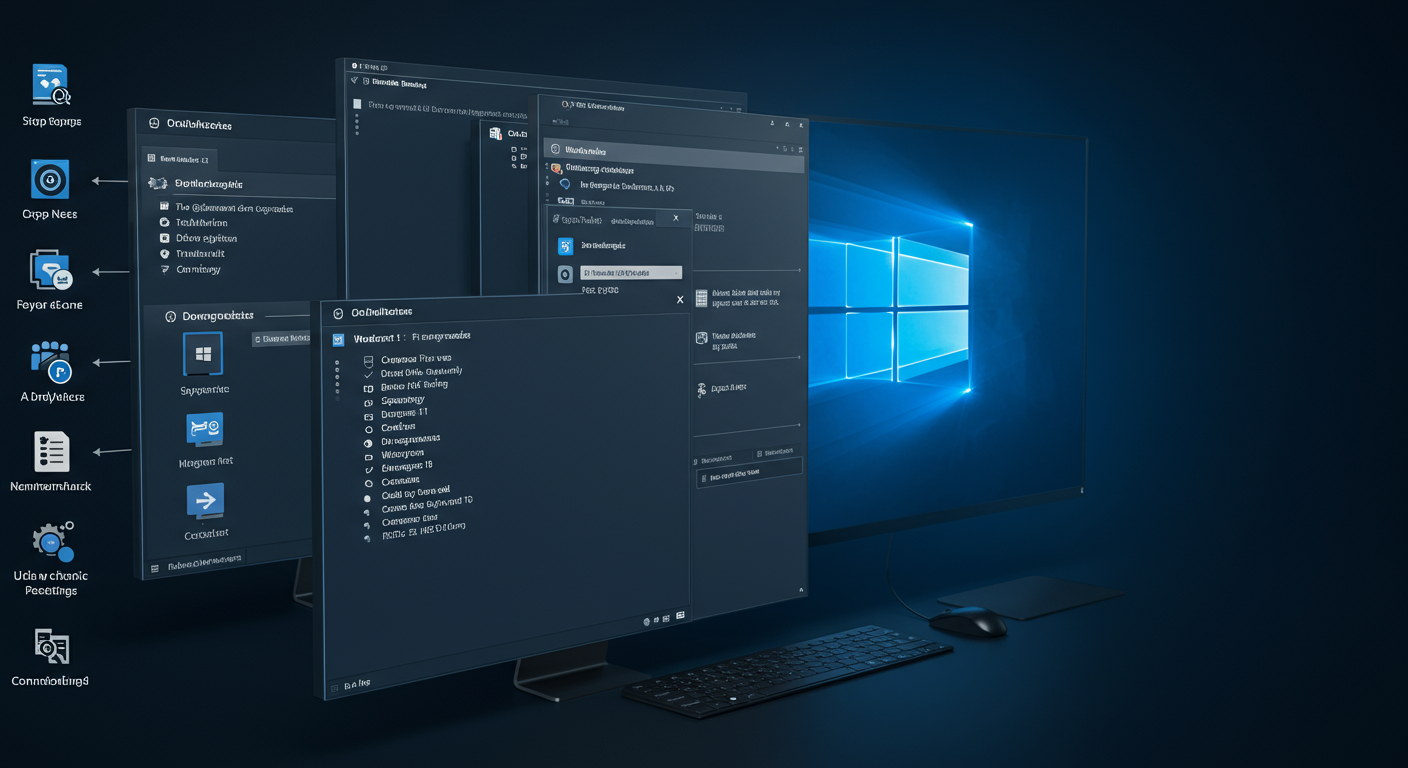 Windows 11からWindows 10へのダウングレード手順の図解