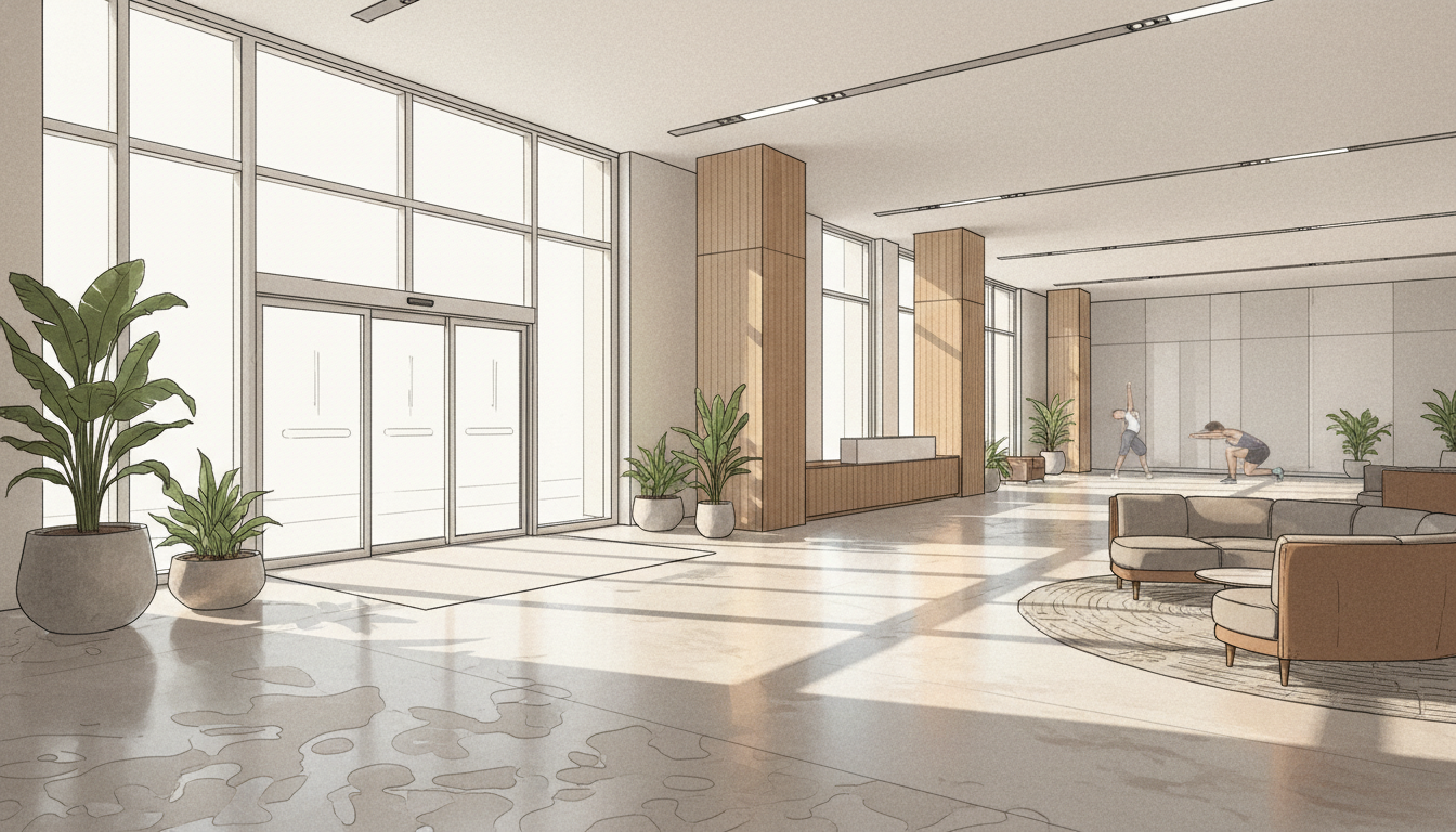 通いやすい立地のジムのイメージ