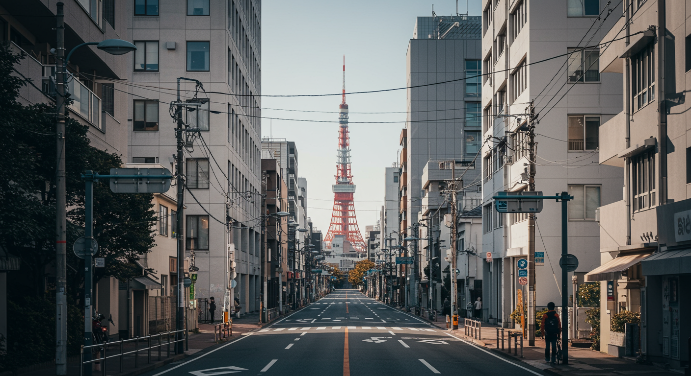 芝大門エリアの街並み